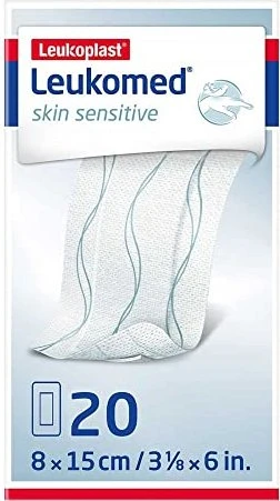 Leukomed skin sensitive steril 8x15 cm 20 St Pflaster