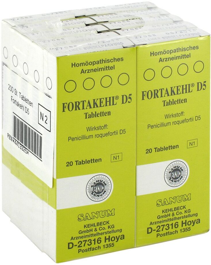 Fortakehl D5 Tabletten