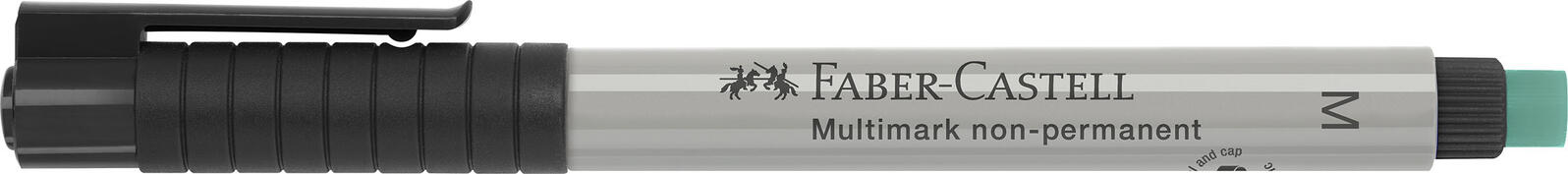 FABER-CASTELL MULTIMARK Folienstift schwarz 1 mm non-permanent, 1 St. 152699