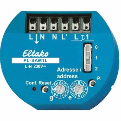 Eltako Schaltaktor, Unterputz, 1Ausg, 10A, 2000W, 230-250V, Vor Ort-/Handbedienung