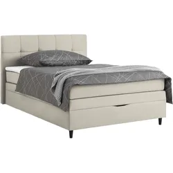 Boxspringbett Miami in Taupe ca. 120x200cm