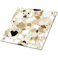 FLIESENAUFKLEBER 9 Stück 30x30 cm selbstklebend Terrazzo-Muster