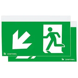 Zumtobel 22900399 Sicherheitszeichen COMSIGN 150 MSC/MRC SP2-E001-DLR