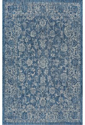 JONATHAN Y Sinjuri Bohemian Textured Weave Floral Indoor/Outdoor Area Rug