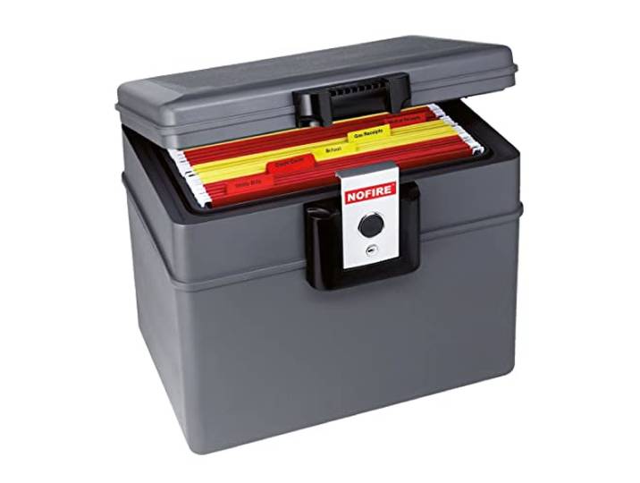 NOFIRE FA-2037FE NOFIRE 2037FE Boîte de protection contre lincendie protégé contre lincendie\, étanche\, avec dossier suspendu avec serrure à clé