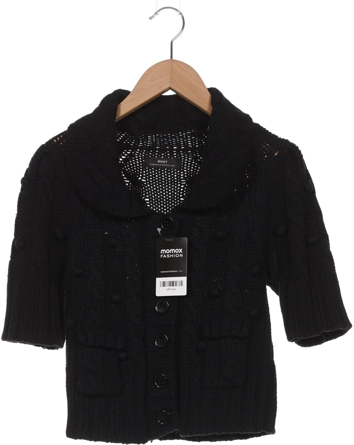 Day Birger et Mikkelsen Damen Strickjacke, Schwarz, Gr. 3Xs, kein / Etikett - Second Hand