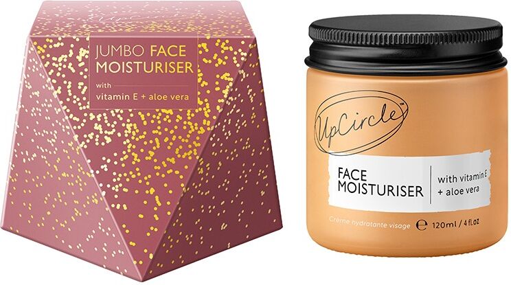 UpCircle Jumbo Face Moisturiser with Vitamin E + Aloe Vera 120ml (Wort