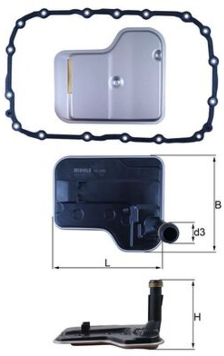 Knecht Filtro olio, cambio automatico HX240D