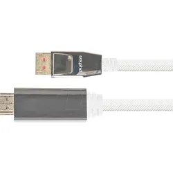 PYT M0223 - DP 1.4 auf HDMI 2.0 A Stecker, Nylon, 4K@60Hz, 3 m, weiß