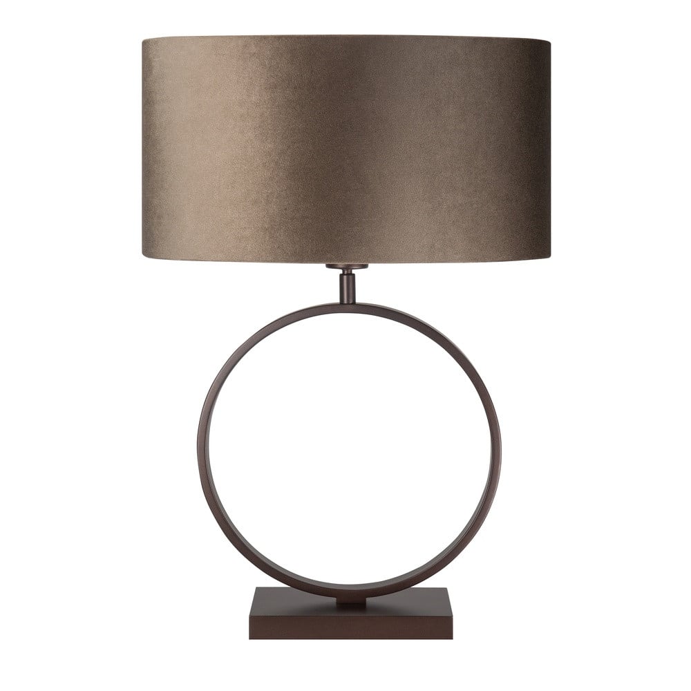 Highlight Tafellamp Siena choco bruin 48 cm