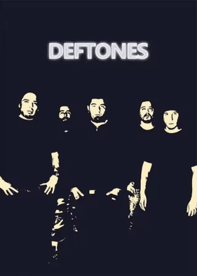 Inspire Picks Deftones Around The Fur Album Poster Retro Rock Band Wall Art Decor 6 20x30cm No Frame