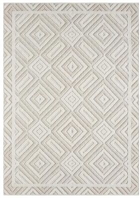 Terra by Obeetee Nimes Crosshatch Rug