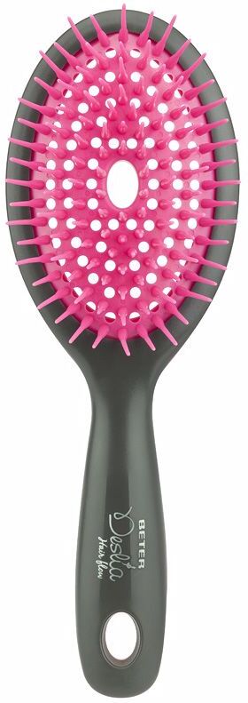 Beter Deslía Hair Flow petite brosse ovale #fuchsia