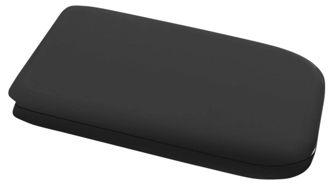 WALDORF WC-Sitz, Soft Close, schwarz matt/chrom