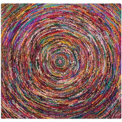 SAFAVIEH Handmade Nantucket Ilvi Contemporary Cotton Rug