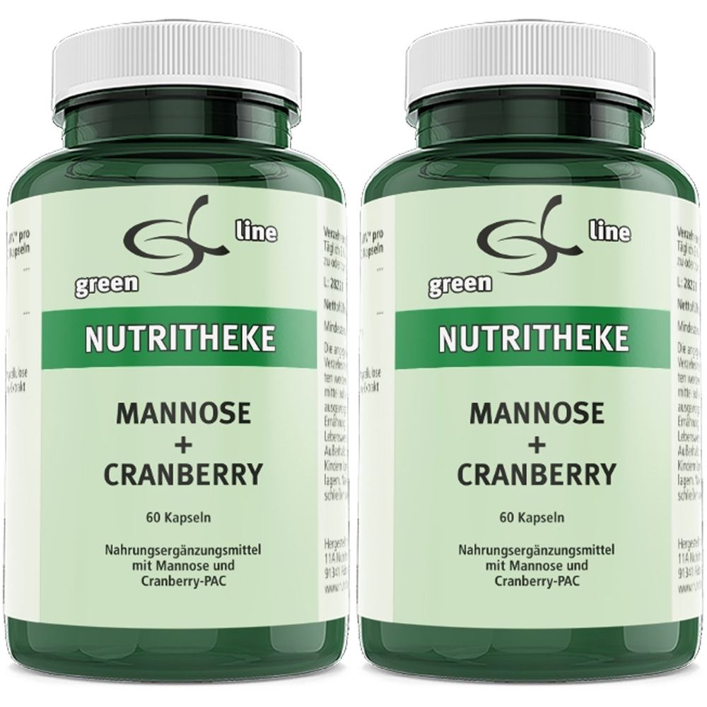 Mannose+Cranberry Kapseln 2x 2x60 St