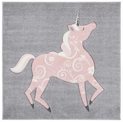 SAFAVIEH Carousel Kids Maronna Unicorn Rug
