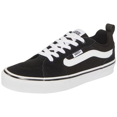 Sneaker VANS "Filmore", Damen, Gr. 36,5, schwarz-weiß (schwarz, weiß), Leder, Schuhe Sneaker