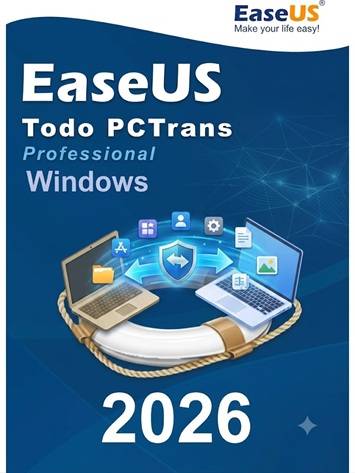 EaseUS PCTrans Pro 2026 Lifetime activation Key for Windows Global