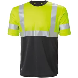 Helly Hansen Workwear, Arbeitsoberteil, Marškinėliai HELLY HANSEN Addvis T-Shirt CL1, geltoni M (M)