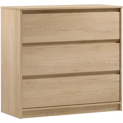 SIDEBOARD Mormanno 3S Eiche Cremona – klassisches Design im Holzdekor