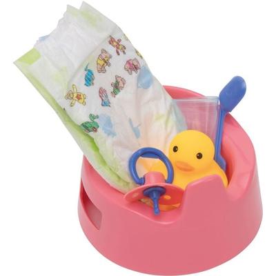 Puppen-Töpfchenset mit Zubehör, & 15 cm