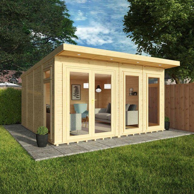 Mercia 4m x 4m Insulated Garden Room Including Installation