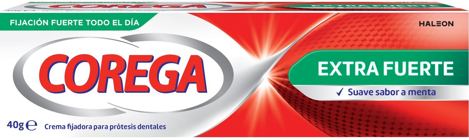 Corega Extra Fuerte Crema Fijadora 40g