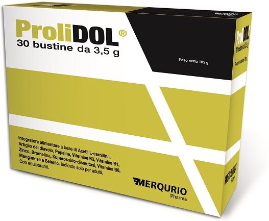 MERQURIO PHARMA Srl ProliDOL, 30 bustine