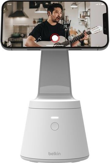 Belkin Face Tracking Phone Mount MagSafe Compatible Auto Tracking Stand for Content Creators, Works with iPhone 12, 13 & 14 Series