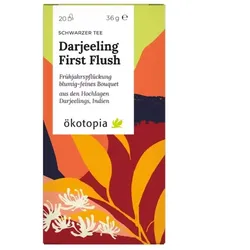Ökotopia Darjeeling First Flush Schwarztee bio (20Btl)