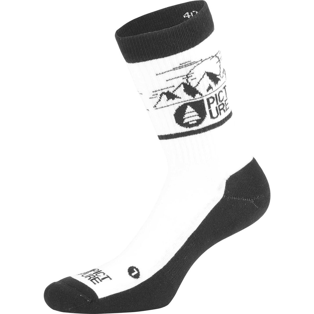 Picture Bazik Socks (B) 36/39 B229BWhite36/39