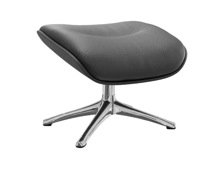 Hocker Metro Elegant, Flexlux, dakota deep black, Leder