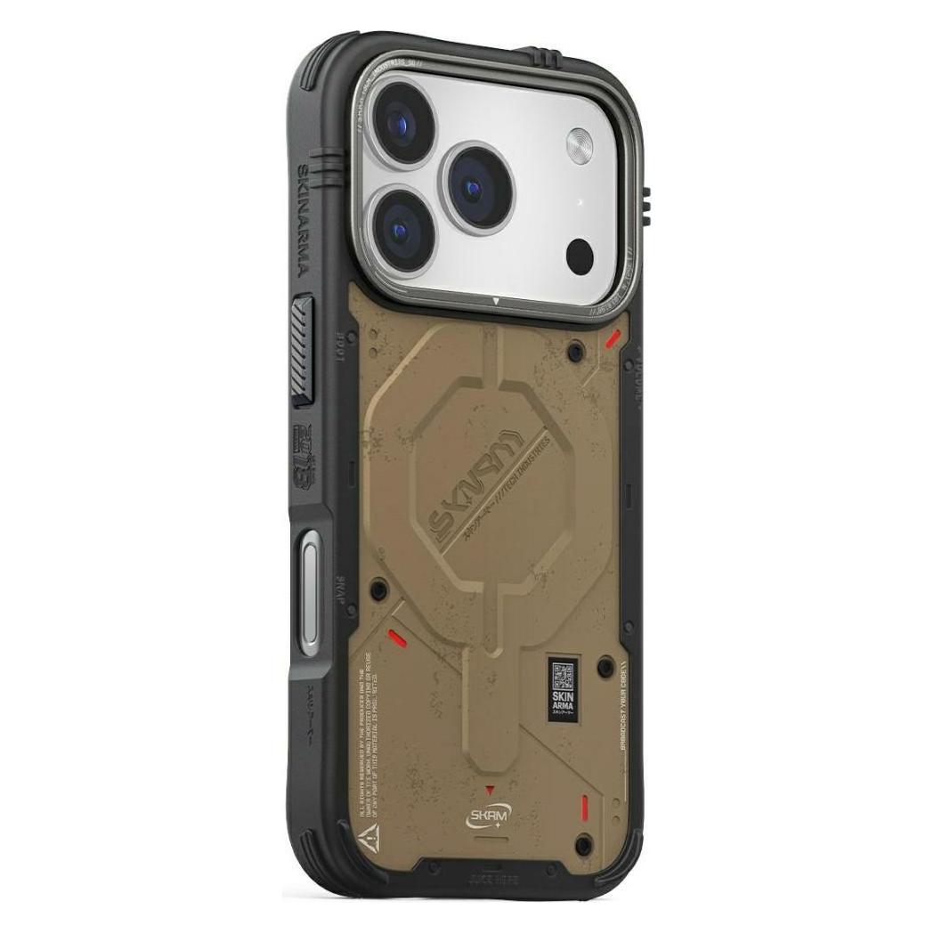 Etuui Case Skinarma Vigor MagSafe for iPhone 17 Pro stone (Apple iPhone 17 Pro) (SK-2025IPP6.3-VGR-STN)