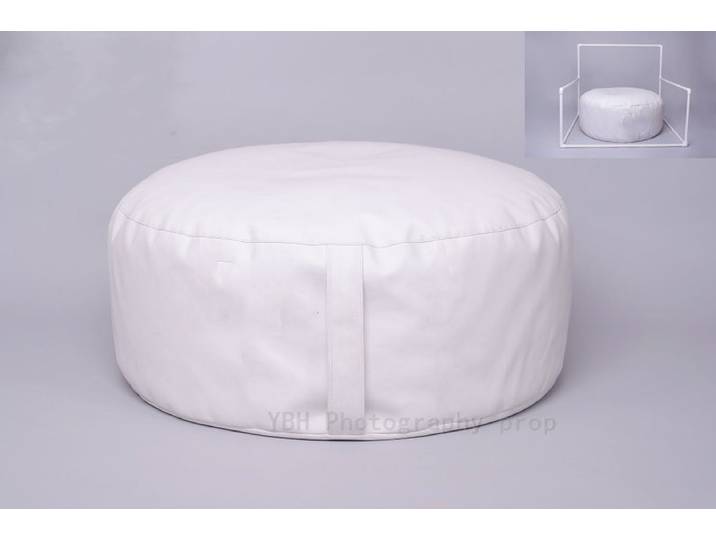 Pouf de pose pour bébé, accessoire de photographie pour nouveau-né, pouf de taille de voyage, accessoire photo pour nouveau-né, tissu de pose, sac de haricots