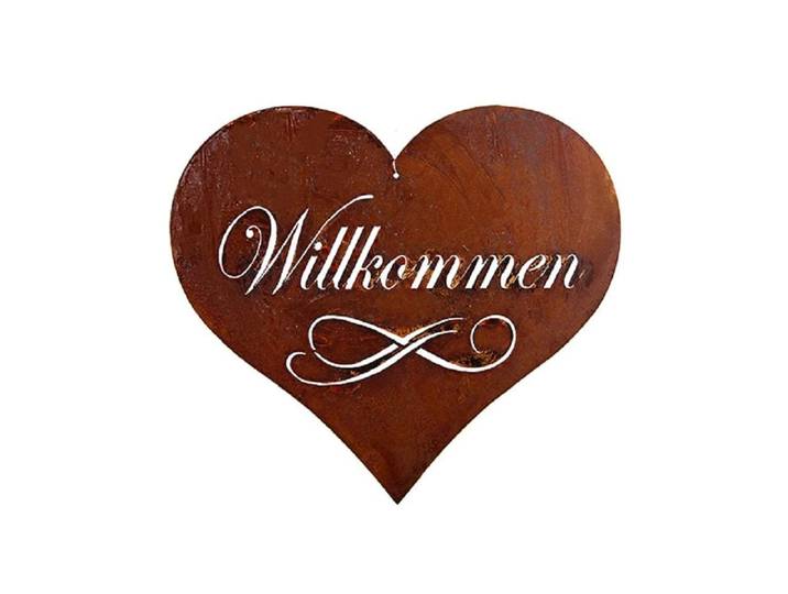 Dekohänger Ambiance Willkommen , braun, B:30cm, Dekohänger, Dekohänger