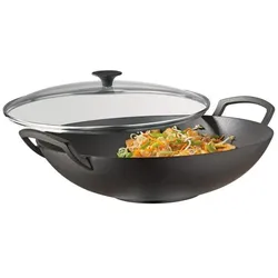 Spring Wok, Pfanne + Kochtopf, Schwarz