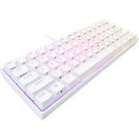 K65 RGB MINI, Gaming-Tastatur weiß, DE-Layout, Cherry MX RGB Speed Silver