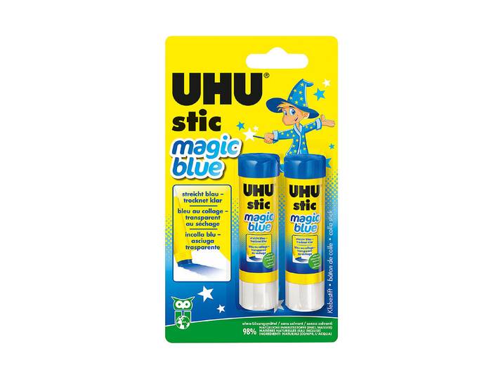 UHU Stic Magic Blue 2 × 8.2 g