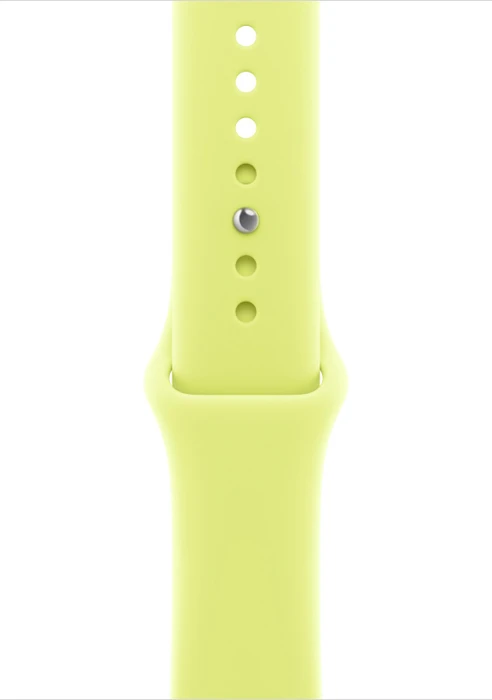 Apple Watch 46mm neongelbes Sportarmband - M/L