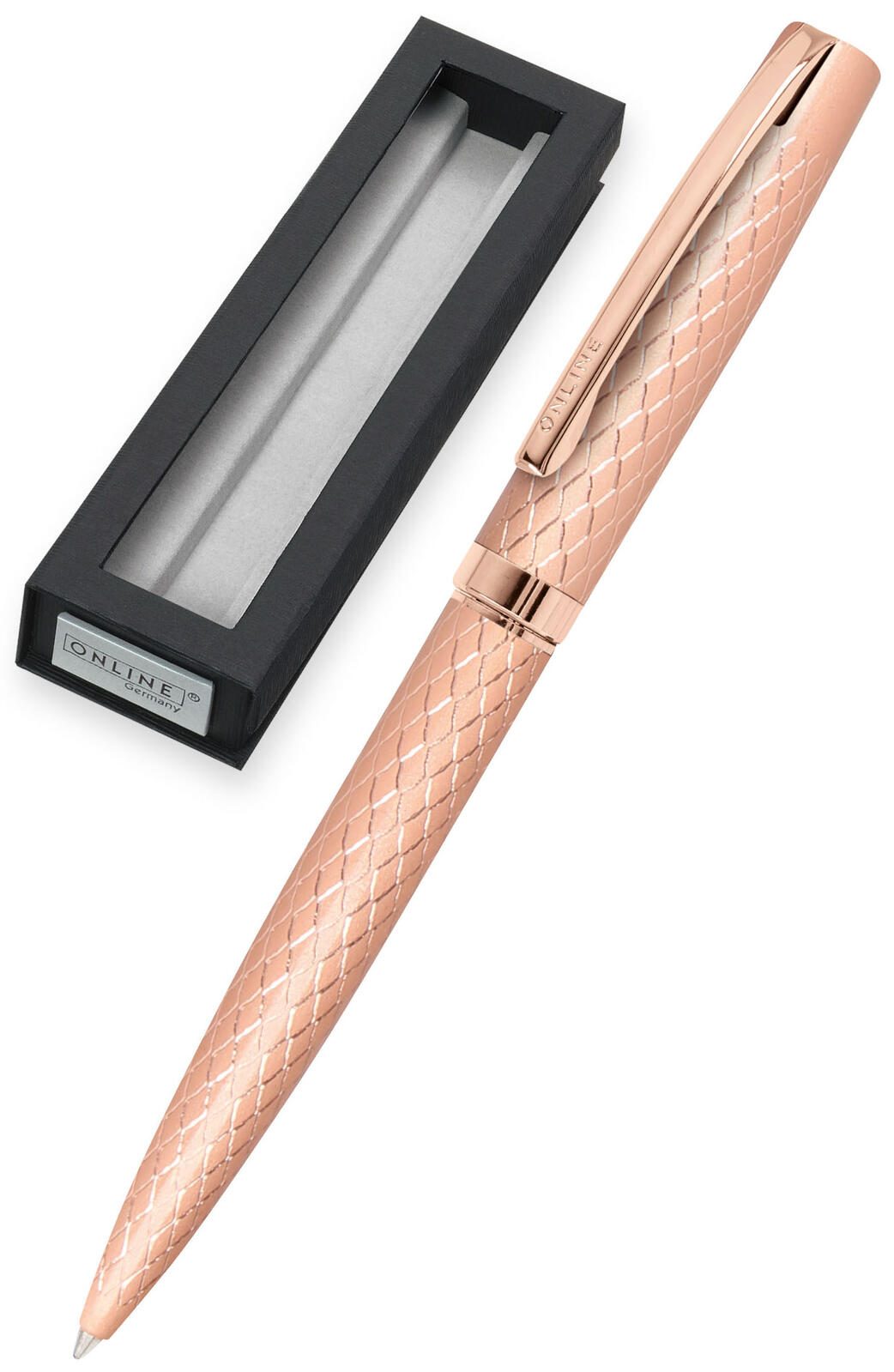 ONLINE® Kugelschreiber 0,6 mm Rosegold, Schreibfarbe: schwarz 34663