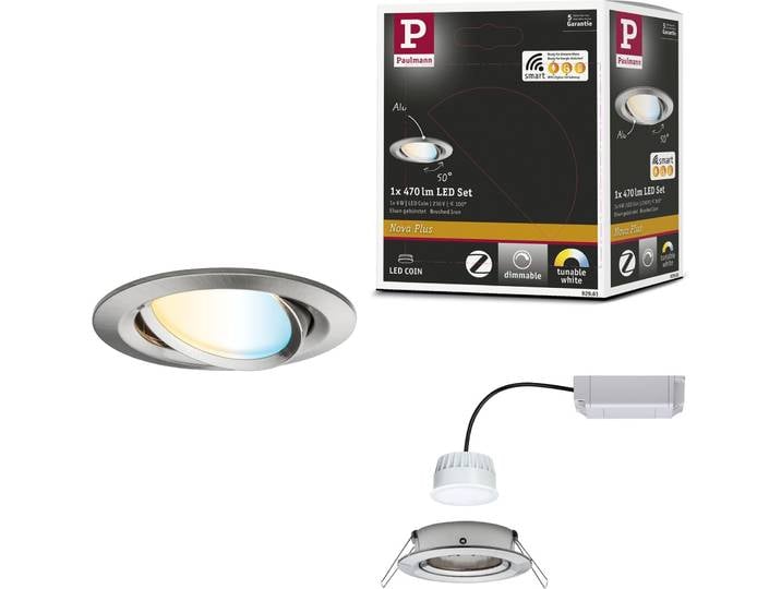 Paulmann Luminaire LED encastré Nova Plus orientable