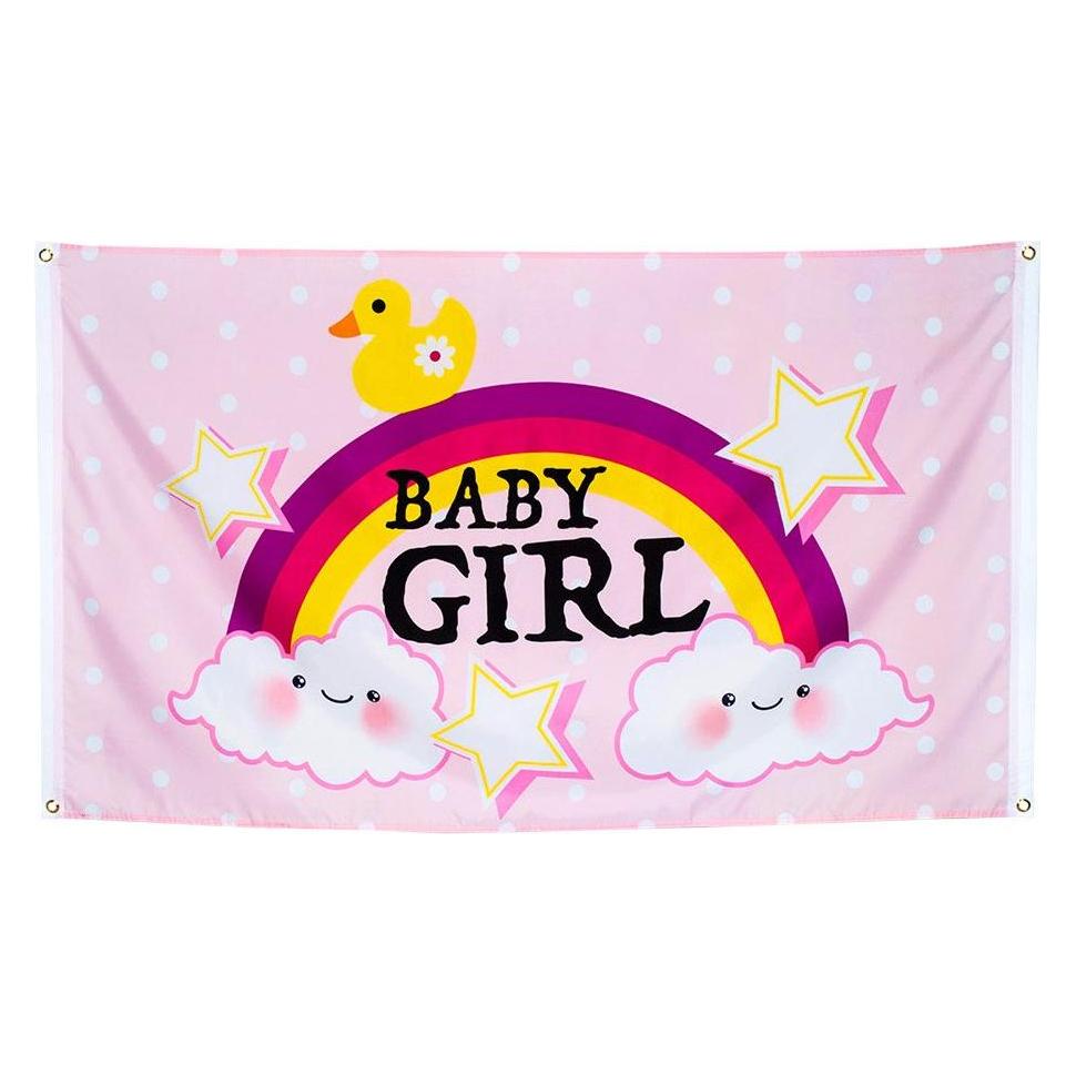 Boland Baby Girl Fahne (1 Stk.) (58897258)