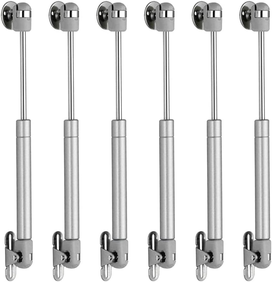 6-delige 200N Gasveer Set voor Keukenmeubels - Liftsteun en Soft Close Mechanisme voor Kastdeuren