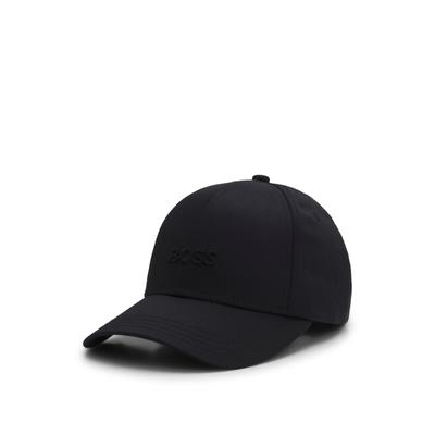 Baseball Cap BOSS "Ari", Damen, schwarz (schwarz 002, 2), Web, Baumwolle, unifarben, Caps, mit BOSS Logostickerei Ton in Ton, unisex