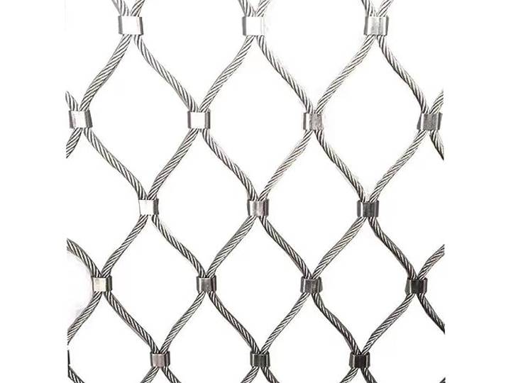 POCHY 304 Edelstahl Geschweißtes Drahtgeflecht, Sicheres Netz Balkon Treppenschutz Absturzsicherung 10cm/8cm/5 cm Maschenweite, Gartenzaun (Color : 5cm, Size : 4x5m(13.1x16.4ft))