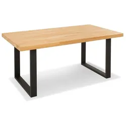 Elfo Esstisch Tim 160 x 100 cm Holz Braun Kernbuche