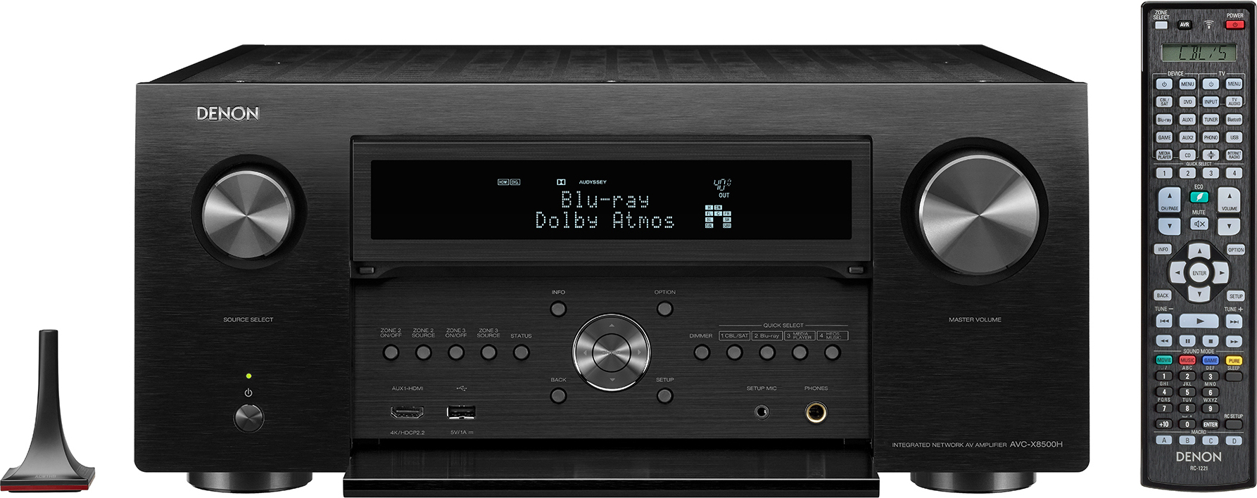 Denon AVC-X8500H, 150 W, 13.2 Kanäle, Surround, 210 W, 4 - 16 Ohm, 20 - 20000 Hz