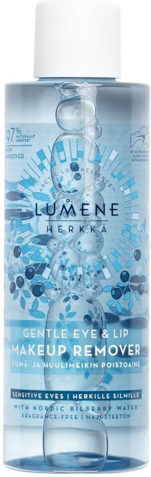 LUMENE Herkkä Gentle Eye & Lip Makeup Remover 100ml