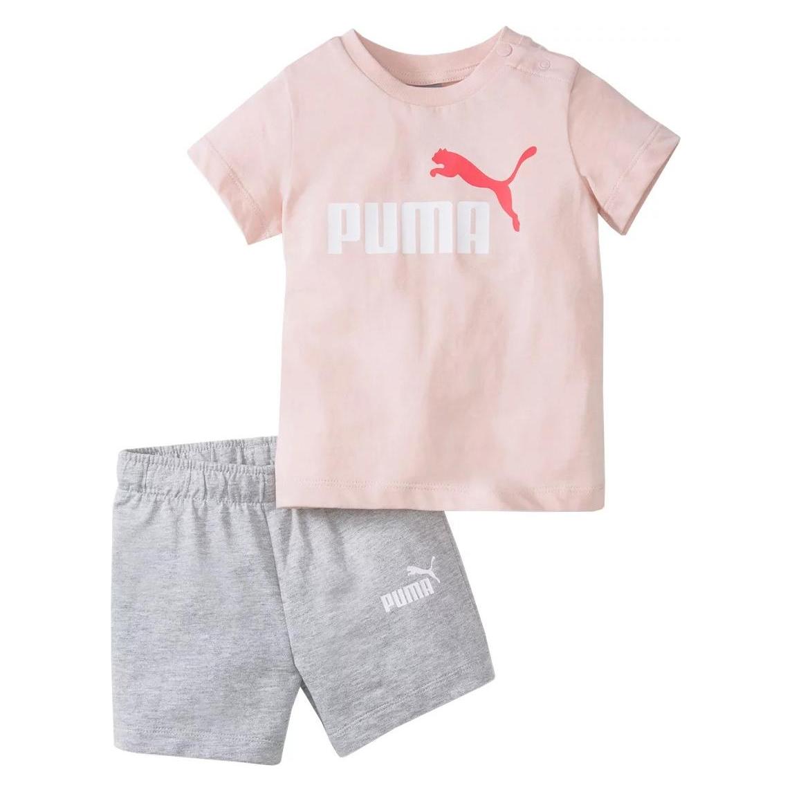 Puma Minicats Tee & Shorts Set B-845839 (68) (845839-36)